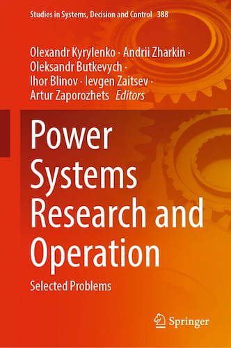 Power Systems Research and Operation: Selected Problems II